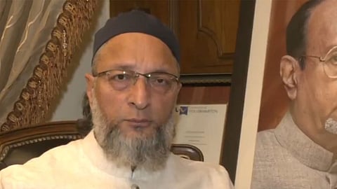 All India Majlis-e-Ittehadul Muslimeen (AIMIM) chief Asaduddin Owaisi.