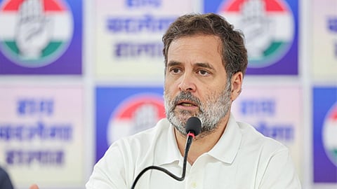 Rahul Gandhi shared a video carrying the remarks of an eyewitness and that of the deceased's father.