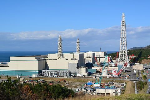 This photo taken on December 7, 2015 shows Tokyo Electric Power Company Kashiwazaki-Kariwa Nuclear Power Plant.