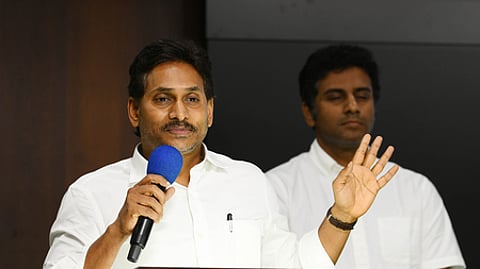 Former chief minister and YSR Congress Party president Jagan