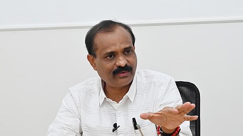 Thiruvananthapuram Corporation Mayor V V Rajesh.