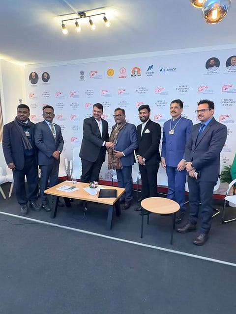 The MoU was signed by K Rathnam, CEO of the company and Chief Minister Devendra Fadnavis at the World Economic Forum (WEF) in Davos, Switzerland.