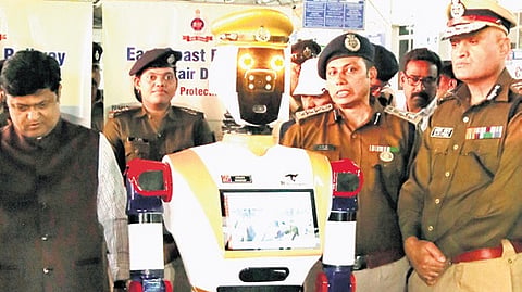 ECoR deploys Humanoid robot at Vizag station for safety