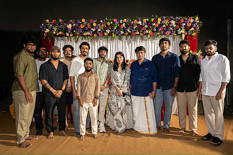 LK Akshay Kumar and the rest of the crew of Production no 13