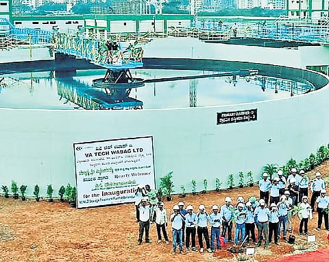 The project will be implemented at an outlay of Rs 6 crore and Metro Water will install flow meters at STP outlets to monitor the volume of filtered water.