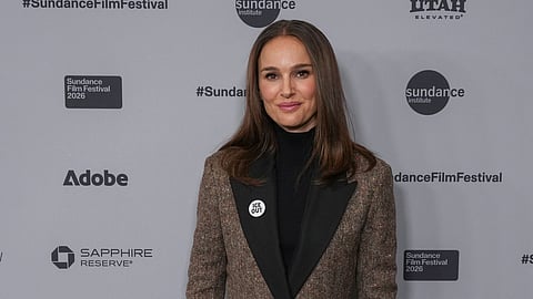 Natalie Portman attends the premiere of "The Gallerist" during the Sundance Film Festival on Saturday, Jan. 24, 2026, at Eccles Center in Park City, Utah.