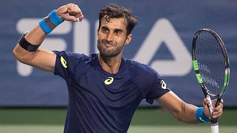 The Indo-Swedish combination fought hard in the opening set but failed to capitalise in the tie-break, and the Brazilians maintained their composure to seal the second set without much trouble.