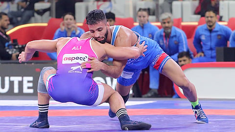 Sujeet Kalkal beat Ali Rahimzade on Tuesday