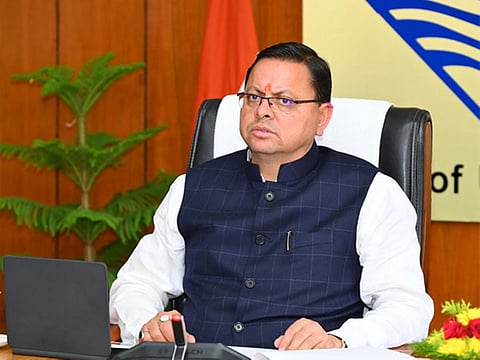 Uttarakhand Chief Minister Pushkar Singh Dhami