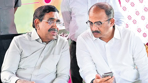 MAUD Minister Narayana took part in gram sabhas across three capital region villages -- Borupalem, Abbaraju Palem, and Rayapudi -- to review development plans and interact with local residents.