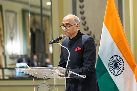 India's Permanent Representative to the UN, Ambassador Parvathaneni Harish.
