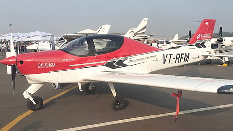 Regular passenger planes, VIP planes, corporate helicopters and ambulances were among the planes on show.