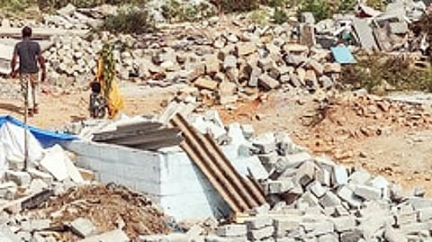 In spite of public announcements and requests by officers, people residing on government land have refused to move.