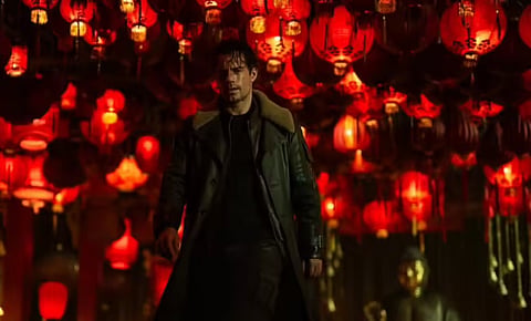 Henry Cavill shared first-look images from the project on Instagram on Wednesday, offering fans an early glimpse into his latest screen transformation.