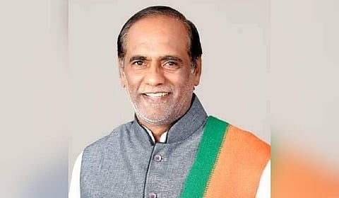 BJP MP Dr K Laxman, also the national president of the BJP OBC Morcha.