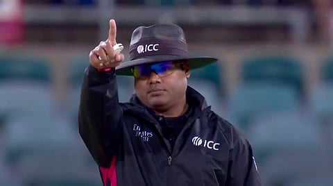 Umpire Nitin Menon