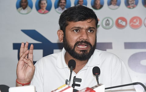Congress leader Kanhaiya Kumar.