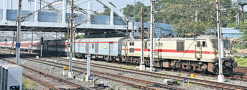 A total of 2,386 km of railway lines have been electrified since 2014 in Tamil Nadu