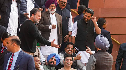 In videos released by the Congress, Gandhi was heard calling Bittu "a traitor" and the minister retorting with "desh ke dushman" (enemy of the nation) jibe.