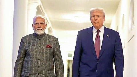 Prime Minister Narendra Modi and US President Donald Trump.