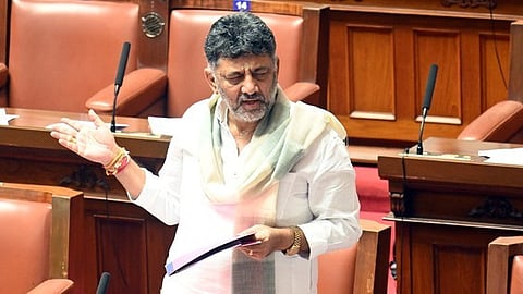 Karnataka Dy CM DK Shivakumar.