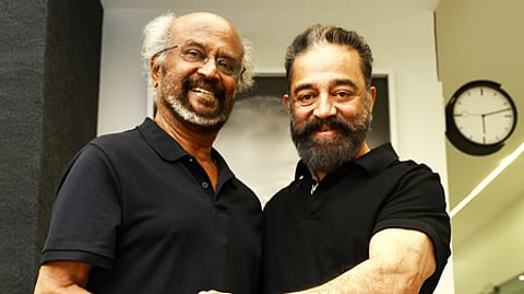 Rajinikanth and Kamal Haasan.