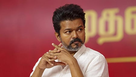 TVK Chief Vijay.