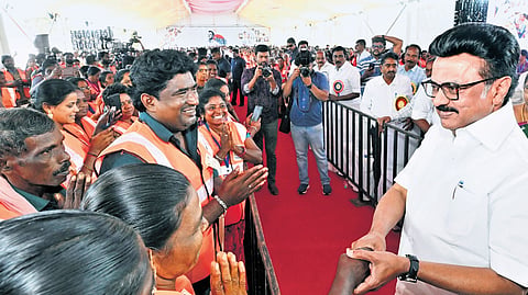 With this expansion, the scheme will benefit 1,29,689 sanitary workers employed in 25 corporations, 145 municipalities and 479 town panchayats across TN