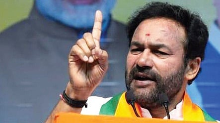 Union minister G Kishan Reddy