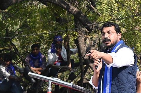 Azad Samaj Party (Kanshi Ram) chief Chandrashekhar