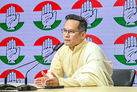 Assam Congress chief Gaurav Gogoi.