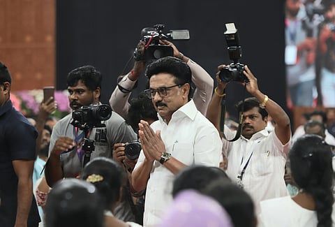 Chief Minister M K Stalin
