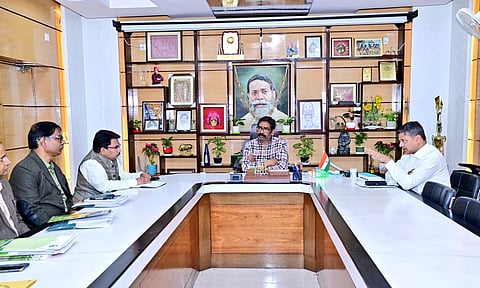 Chief Minister Hemant Soren held a high-level meeting with senior officials of the Forest, Environment and Climate Change Department.