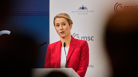 EU foreign policy chief Kaja Kallas