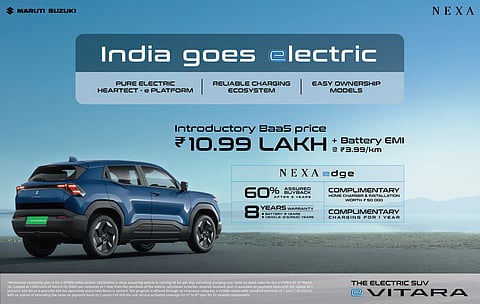 The EV is currently produced at the Gujarat plant.
