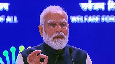 Prime Minister Narendra Modi on Saturday, Feb 21, 2026 laid the foundation stone for Uttar Pradesh’s most significant semiconductor unit - a joint venture between Taiwan’s electronics manufacturing services company Foxconn and India’s HCL Group.