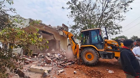 Speaking to media at the Press Club in Somajiguda, the victims said nearly 1,000 houses in Navodaya Colony and Vinobanagar were demolished by district authorities in the last week of February.