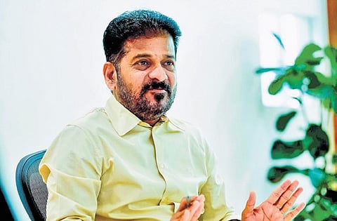 CM A Revanth Reddy.