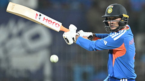Indian Batsman Abhishek Sharma.