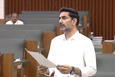 Minister Nara Lokesh