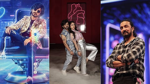 Ashwin; Celebrity still; Kichcha Sudeep