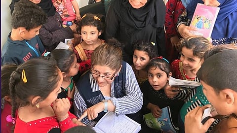 Women's rights activist Yanar Mohammed