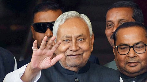 Bihar Chief Minister Nitish Kumar.