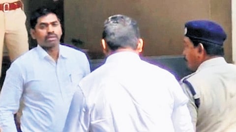 The interrogation was conducted by AR Damodar, Vizianagaram district SP, who is the investigating officer in the case.