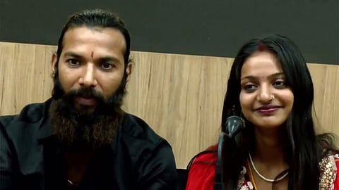 Monalisa Bhosle and her husband, Furman Khan