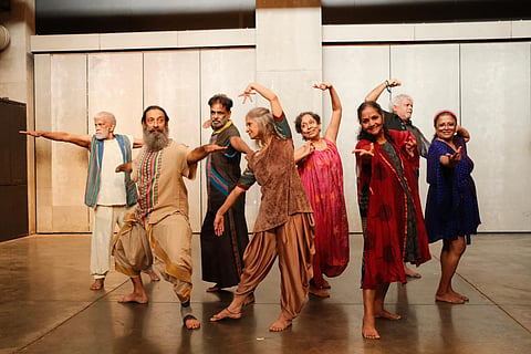 Movement and moment of the aged: Eight 60-year-olds get on stage to pursue their passion for dance