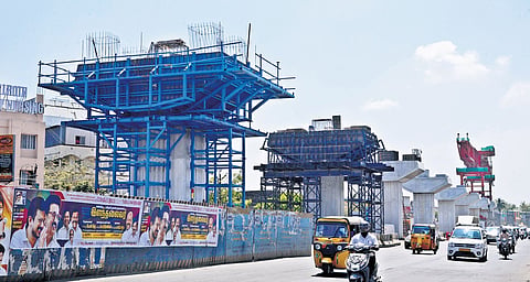 Maduravoyal double-decker expressway