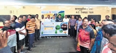 SCR Vijayawada Division has launched a recreational camp under the Staff Benefit Fund for 40 non-gazetted employees.
