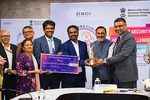 The startup developed a biometric identification system using volatile organic compounds (VOCs) emitted from human skin to identify individuals through their chemical signature.