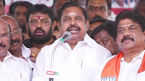 AIADMK General Secretary Edappadi K Palaniswami
